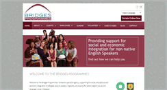 Desktop Screenshot of bridgesprogrammes.org.uk
